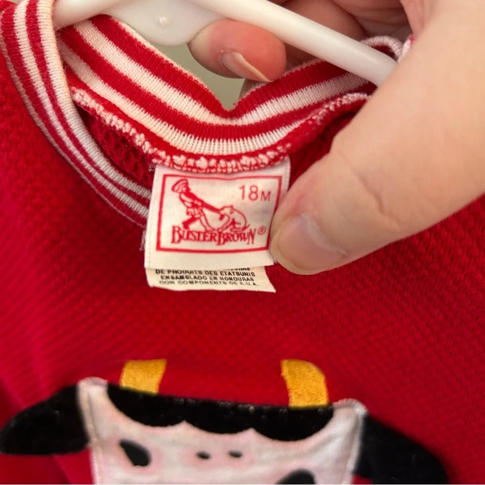 Vintage Cow Onesie - Picture 3 of 7